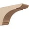 Ekena Millwork 7"W x 21"D x 14"H Classic Olympic Rough Cedar Woodgrain TimberThane Corbel, Primed Tan CORUR07X21X14OLYRCPR - alternate 1